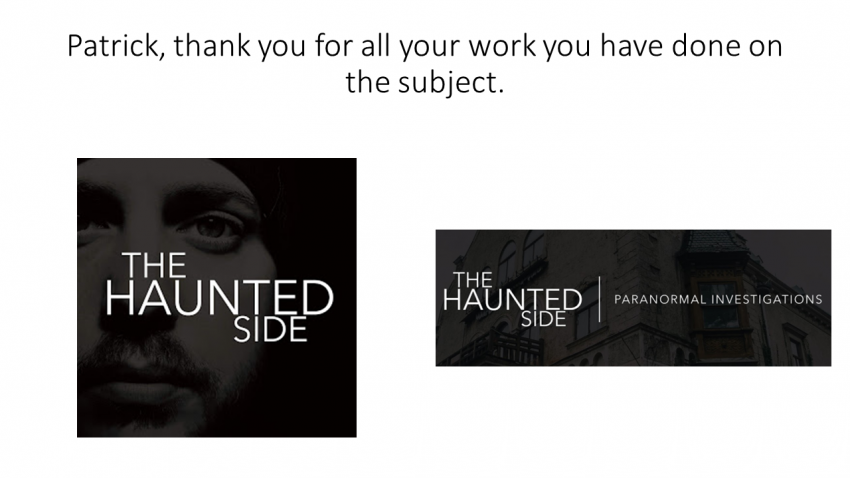 The Haunted Side - Paranormal Investigations
