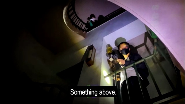Nukes Top 5-Featured Clip Store-A shadowy apparition appear next to an investigator on a third floor of the abandon building