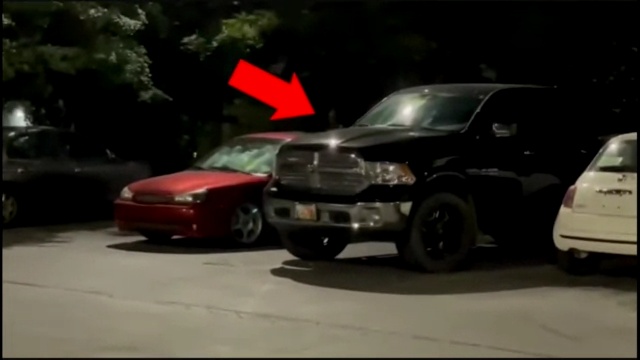 Mr 5x-Featuring Reddit randomchck801-Shadow figure apparition caught in the parking lot