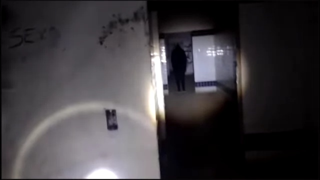 Sir Spooks-Featuring PerseguicaoSobrenatural-Shadowy figure caught in the hallway while exploring a building is it an apparition