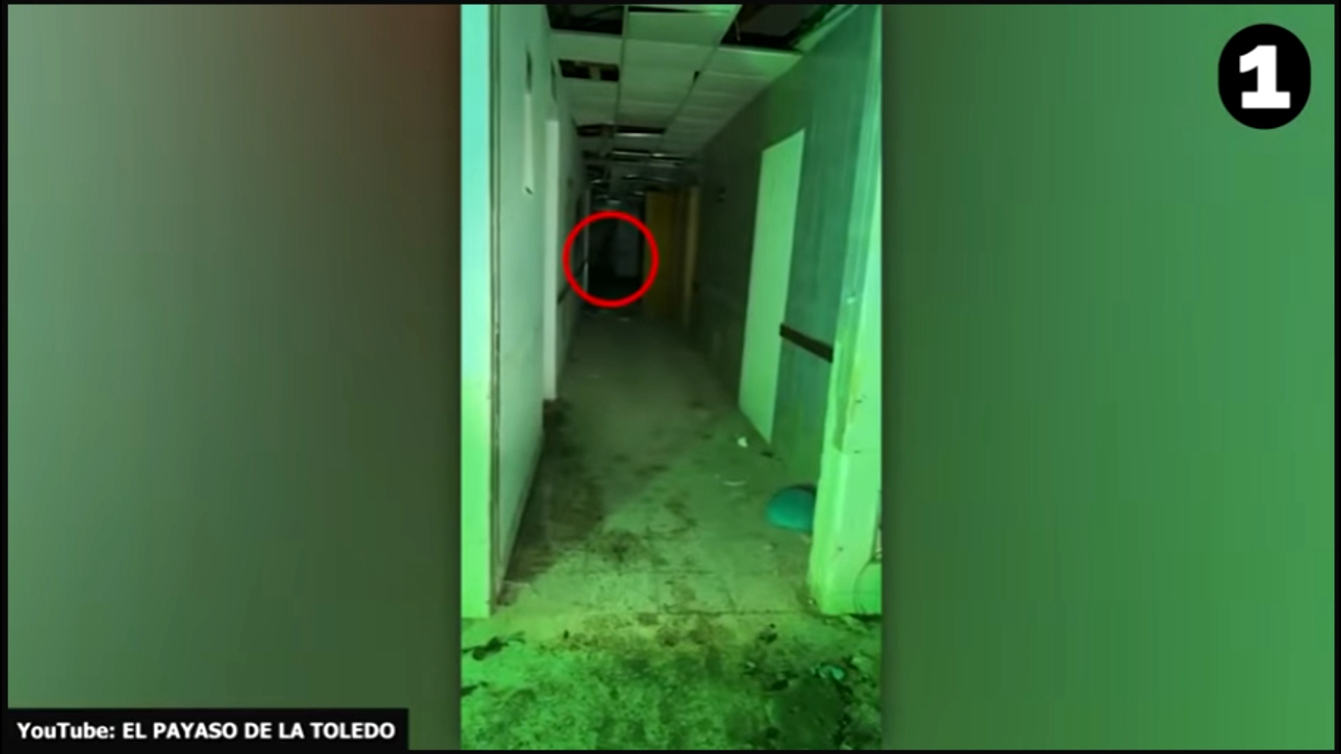 Sir Spooks-Featuring YouTube El Payaso De La Toledo-Exploring an abandon hospital the explorer sees a shadowy figure apparition