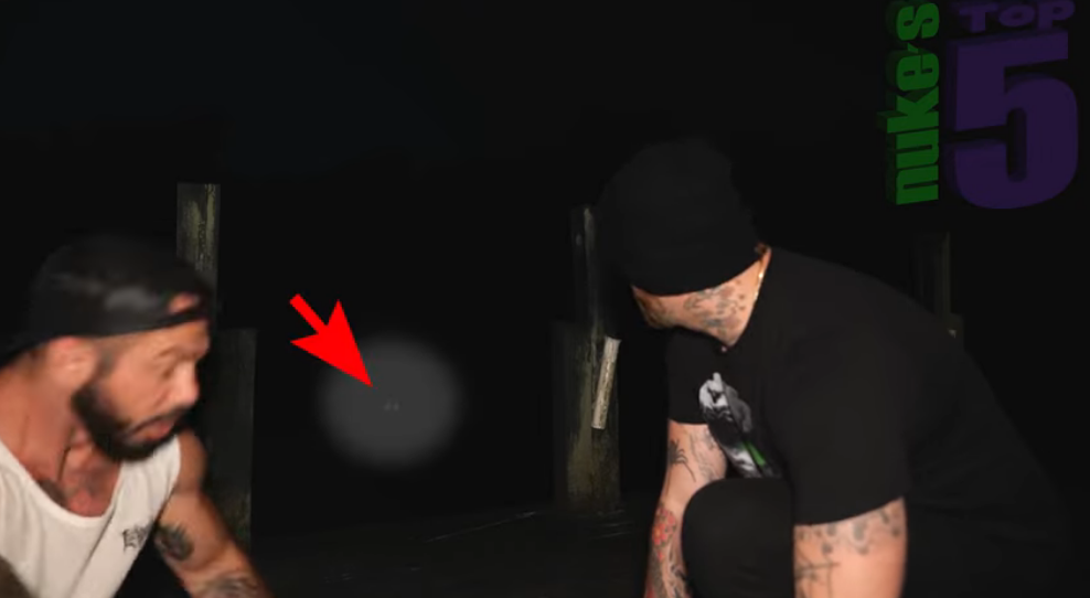 Mindseed TV investigators are using the Ouija board when they capture what an apparition of a woman's head in the lake.