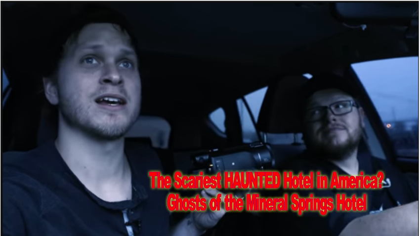 The Scariest HAUNTED Hotel in America Ghosts of the Mineral Springs Hotel