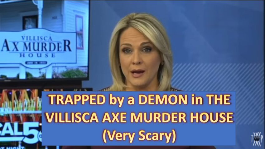 TRAPPED by a DEMON in THE VILLISCA AXE MURDER HOUSE (Very Scary)
