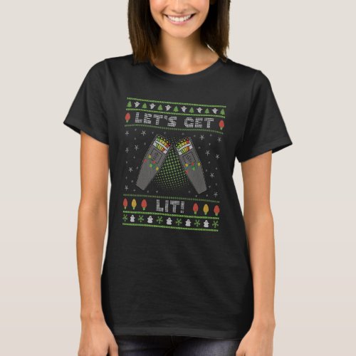 K2 EMF Meter Let's Get Lit Ghost T-Shirt